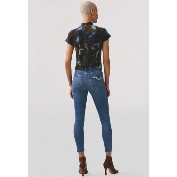 AGOLDE Sophie High Rise Skinny Ankle Jeans – Size 27 Eco Denim - Picture 1 of 9